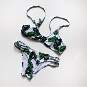 Cupshe Cheeky Palm Bikini